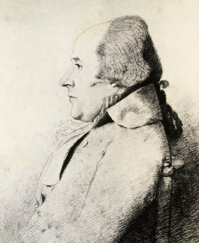 Portræt af William Bligh af George Dance