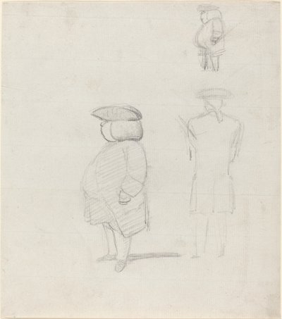 Figurstudier af George Dance II