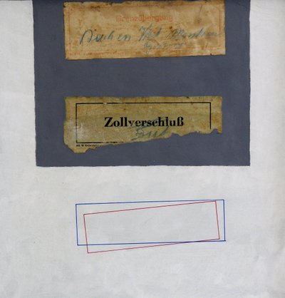 CCC (Customs Clearance Collage) (blandet medier) af George Dannatt