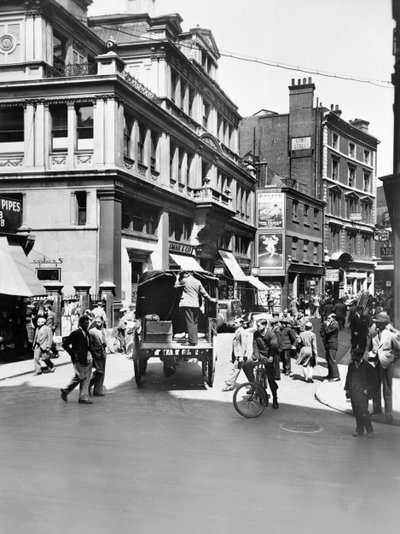 Leadenhall Street mod vest, City of London, før 1933 af George Davison Reid