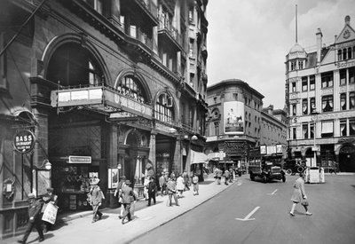 Piccadilly Circus Station, Haymarket-indgangen, Westminster, London, c1930