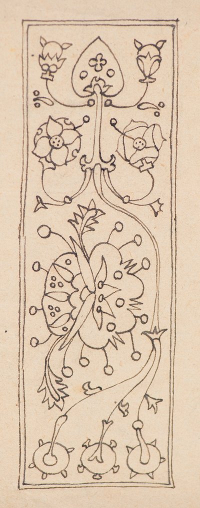 Broderi-design af George Dutch Davidson