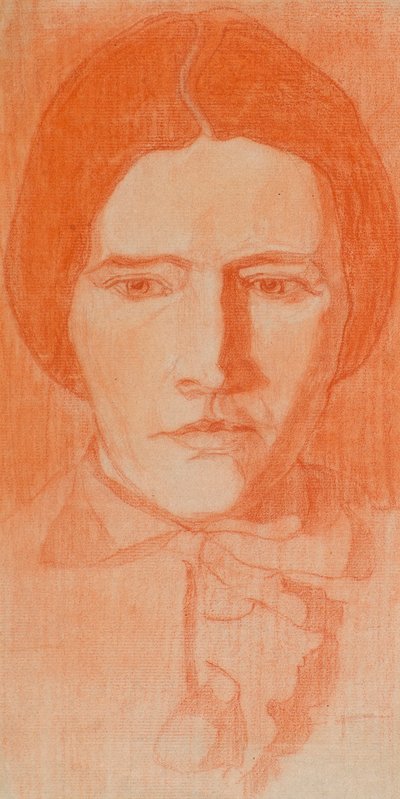 Portræt af kunstnerens mor af George Dutch Davidson