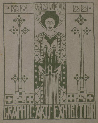 Proof Print for Dundee Graphic Arts Association Katalogomslag af George Dutch Davidson
