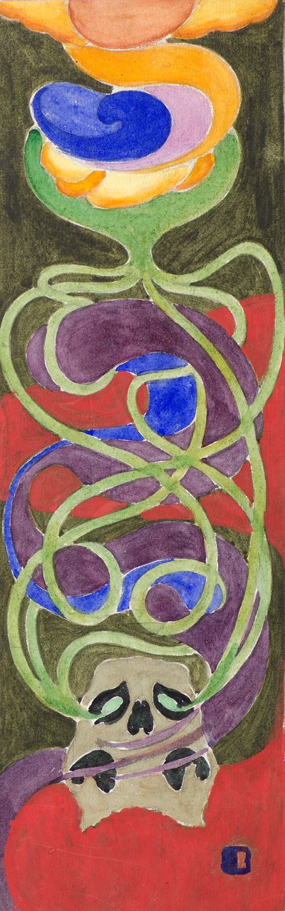 Second Study for Envy, ca. 1898 (akvarel) af George Dutch Davidson