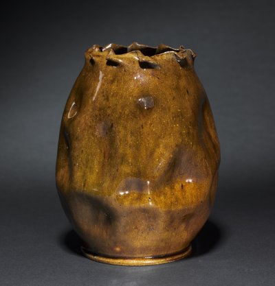 Vase, ca. 1900 (stentøj) af George E. Ohr