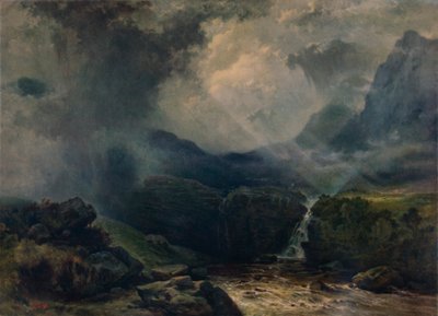 A Rift in the Gloom, 1800-tallet, 1935 af George Edwards Hering