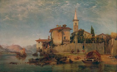 Italiensk søscene, 1853, 1935 af George Edwards Hering