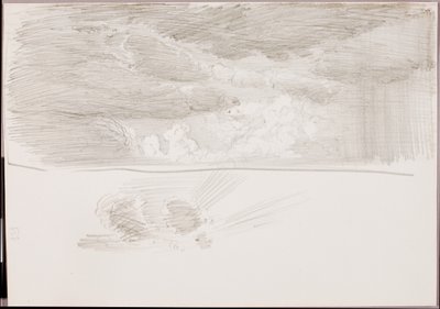 (Uden titel) (Skystudie) af George Elbert Burr