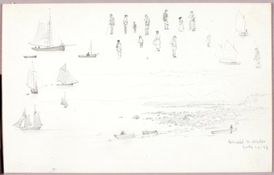 Criccieth, det nordlige Wales af George Elbert Burr