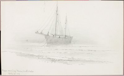 Tåget morgen, Nevin, Nordwales af George Elbert Burr