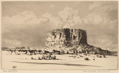 Enchanted Table, New Mexico (nr. 2) af George Elbert Burr