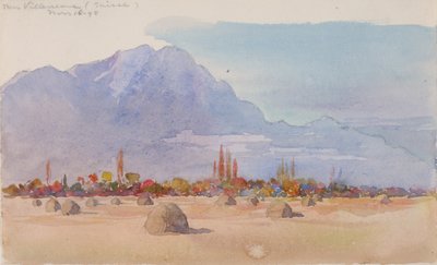 I nærheden af Villeneuve, Suisse, 1898. af George Elbert Burr