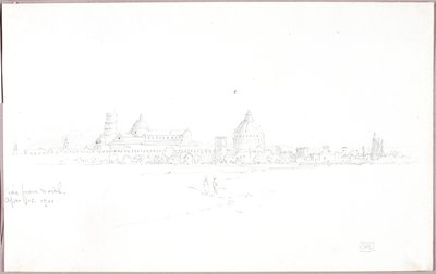 Pisa fra nord af George Elbert Burr