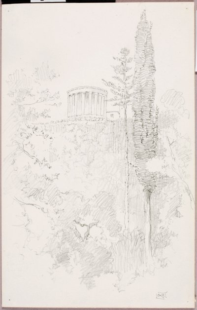 Sibyllens tempel, Tivoli af George Elbert Burr