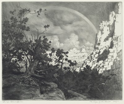 The Edge of the Desert, Arizona af George Elbert Burr