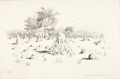 Uden titel (høstscene) af George Elbert Burr