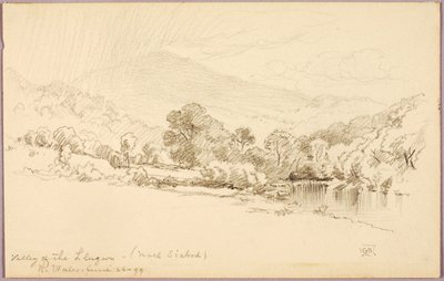 Llugwy-dalen (Moel Siabod), Nordwales af George Elbert Burr