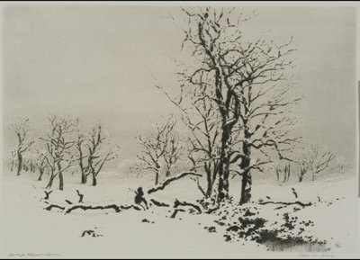 Vinter (nr. 1) af George Elbert Burr