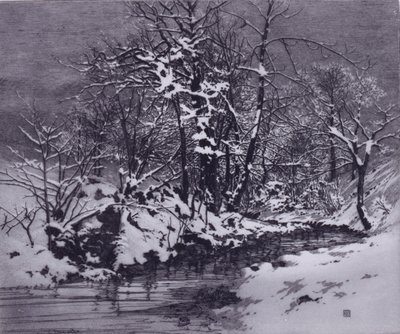 Vintermorgen af George Elbert Burr
