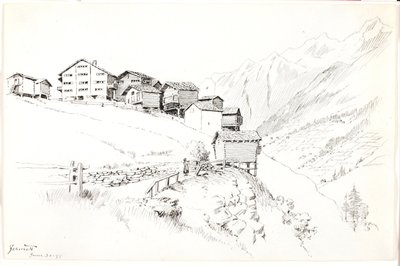 Zermatt af George Elbert Burr