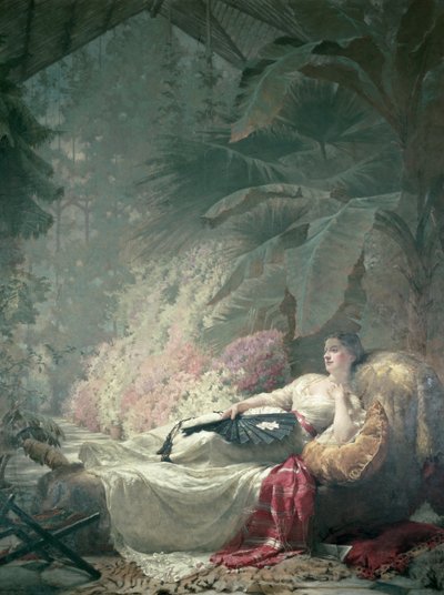 Portræt af Adelaide Maria, grevinde af Iveagh (kopi) af George Elgar Hicks