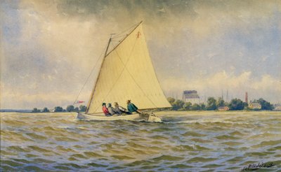 Tuck Up, 1887 (akvarel på papir) af George Emerick Essig