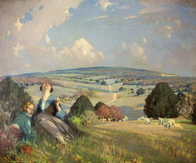 Lærken, 1926 af George F. Henry