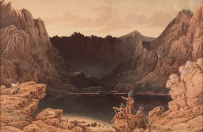 Loch Coruisk, Isle of Skye af George Fennel Robson