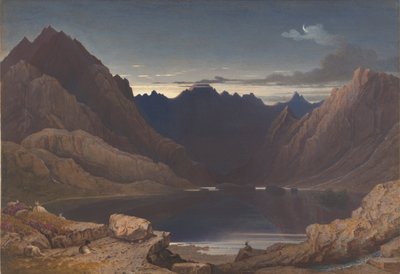 Loch Coruisk, Isle of Skye, Dawn af George Fennell Robson