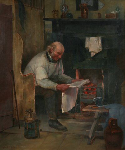 Tilfredshed, 1895 af George Ficklin