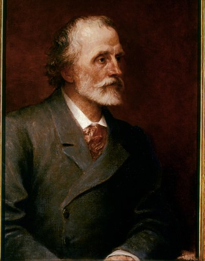 George MEREDITH, Portræt 1893 (olie på lærred) af George Frederic Watts