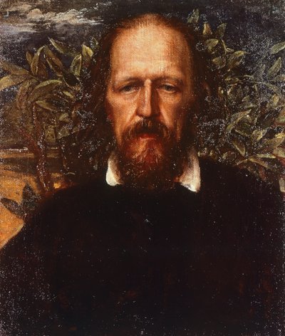 Portræt af Alfred Tennyson (1809 - 1892), af George Frederick Watts (1817-1904) af George Frederic Watts