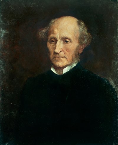 Portræt af John Stuart Mill (Pentonville af George Frederic Watts
