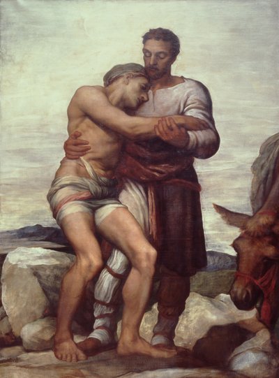 Laupias samarialainen af George Frederic Watts