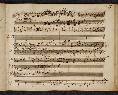 R.M.20.f.2 f.37r, Messias autografpartitur, der viser 