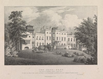 Deep-Dene. Thomas Hopes sæde, Esq. af George Frederick Prosser