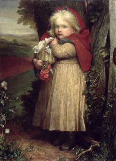 Rødhætte, 1890 af George Frederick Watts