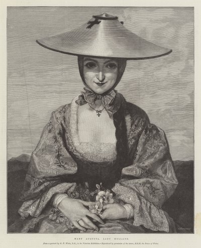 Mary Augusta, Lady Holland af George Frederick Watts