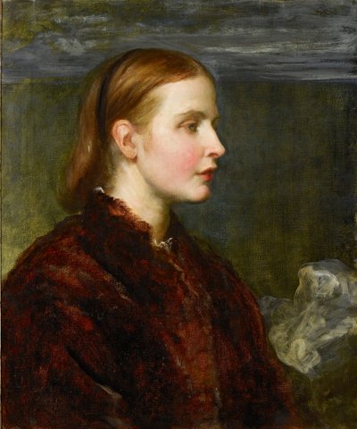 Miss Eliza Ann Ogilvy, 1866 af George Frederick Watts