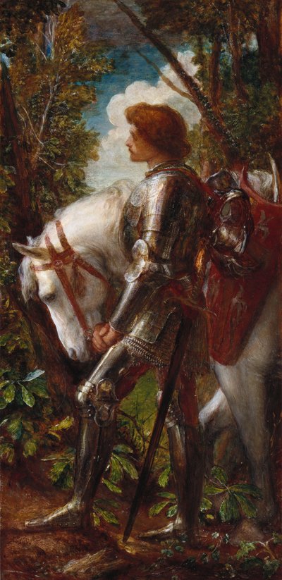 Sir Galahad af George Frederick Watts