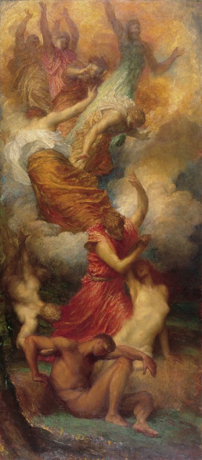 Evas skabelse, ca. 1865-99 af George Frederick Watts