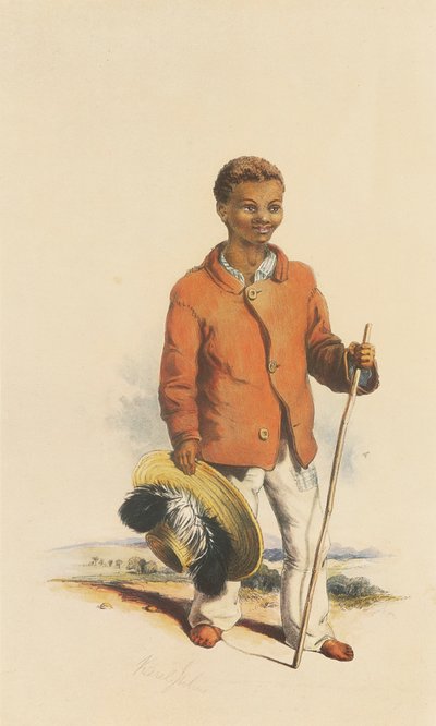 Karl Julius er en hottentot-hyrdedreng af George French Angas