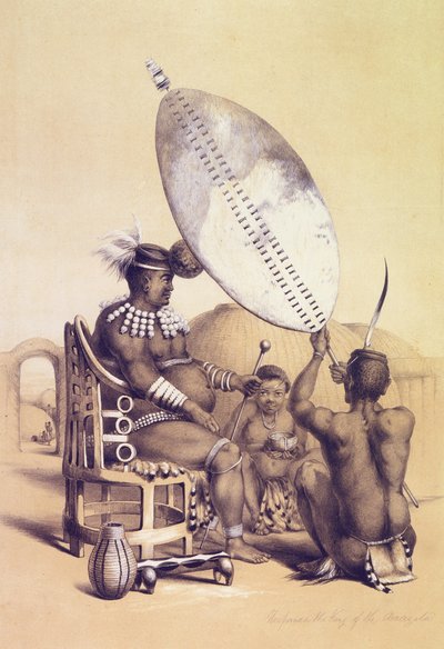 Tramp The King of the Heaven, 1849 af George French Angas