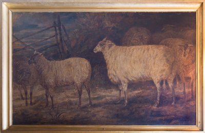 Forbedringen af South Down Breed af får i Holkham i Norfolk, 1793-1807 af George Garrard