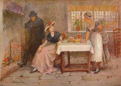 Langham Sketch: Shelter, c1885 af George Goodwin Kilburne