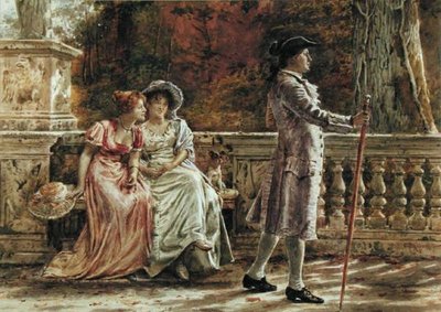Gør et indtryk (blyant og akvarel på papir) af George Goodwin Kilburne