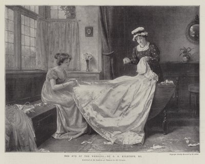Aftenen før brylluppet af George Goodwin Kilburne
