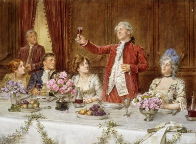 Kongen! af George Goodwin Kilburne