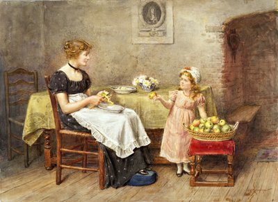 Den lille hjælper af George Goodwin Kilburne